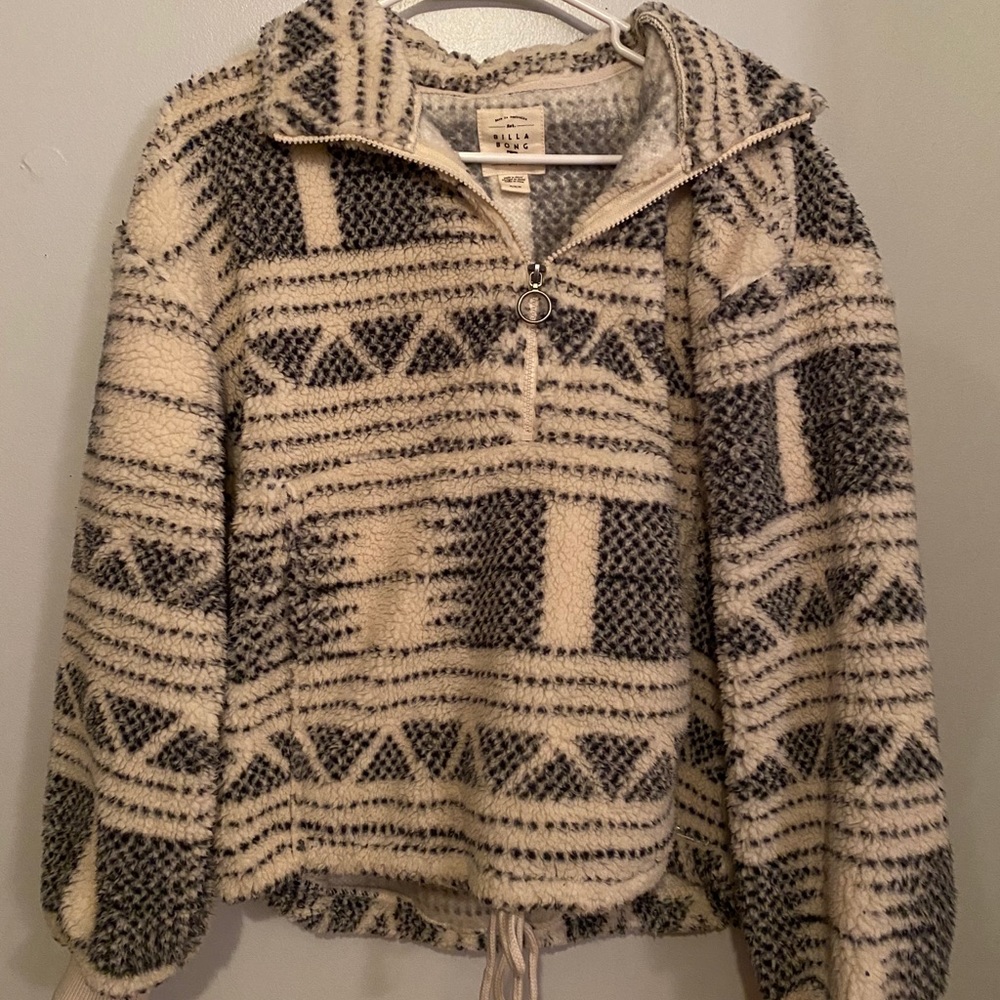 Billabong Sherpa Cropped Sweatshirt